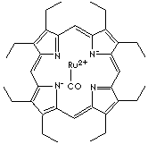 RUTHENIUM OCTAETHYLPORPHINE CARBONYL