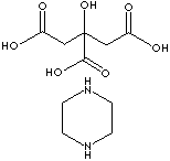 PIPERAZINE CITRATE