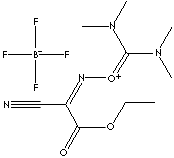 O-((ETHOXYCARBONYL)CYANOMETHYLENEAMINO)-N,N,N',N'-TETRAMETHYLURONIUM BF4