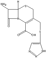 7-AMINO-3-[[(1,2,3-TRIAZOL-4-YL)THIO]METHYL]-3-CEPHEM-4-CARBOXYLIC ACID