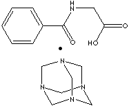 HEXAMETHYLENETETRAMINE HIPPURATE