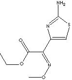 ETHYL 2-(2-AMINOTHIAZOLE-4-YL)-2-METHOXYIMINOACETATE