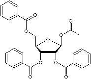 BETA-D-RIBOFURANOSE 1-ACETATE-2,3,5-TRIBENZOATE