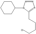 5-(4-CHLOROBUTYL)-1-CYCLOHEXYL-1H-TETRAZOLE