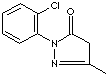 1-(2-CHLOROPHENYL)-3-METHYL-5-PYRAZOLONE