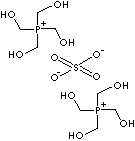 BIS[TETRAKIS(HYDROXYMETHYL)PHOSPHONIUM] SULFATE