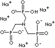 NITRILOTRISMETHYLENE TRIPHOSPHONIC ACID, PENTASODIUM SALT