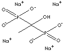 ETIDRONIC ACID, TETRASODIUM SALT